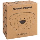 FAITHFUL FRIENDS DOG BOWL