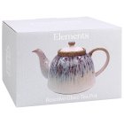 REACTIVE GLAZE TEA POT