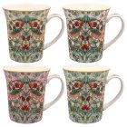 LUSTRE STRAWBERRY THIEF MUGS