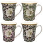 LUSTRE PIMPERNEL MUGS SET 4