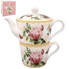 REDOUTE ROSE TEA FOR ONE