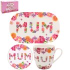 MUM MUG COASTER & TRAY