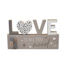 LOVE STANDING PLAQUE