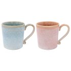 REACTIVE GLAZE MUGS SET OF 2