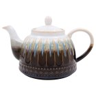 REACTIVE GLAZE TEA POT