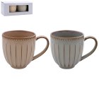 REACTIVE GLAZE S2 MUGS 2 ASST