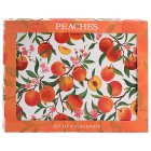 PEACHES PLACEMTS SET 4