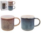 REACTIVE GLAZE STACK MUGS SET2