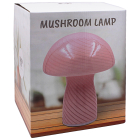 MUSHROOM LAMP PINK