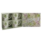 HERB GARDEN MUGS SET 4