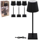 LED TOUCH LAMP - BLACK