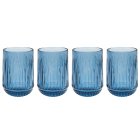 BLUE TUMBLER GLASS SET 4