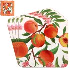 PEACHES COASTERS SET 4