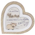 HIGHLAND COW 3D HEART HOME