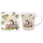 HEDGEHOG & MOUSE MUG & COASTER