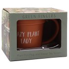 CRAZY PLANT LADY MUG & SPOON