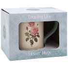 ROSE MUG EMBOSSED