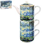 MONET WATERLILLIES TEA FOR TWO