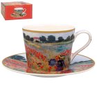 MONET CUP & SAUCER 2 ASST