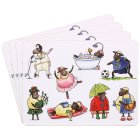 SHEEP PLACEMATS SET 4