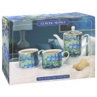 MONET WATERLILLIES TEA FOR TWO