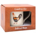 COCKEREL MUG EMBOSSED