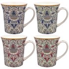 LUSTRE LODDEN MUGS SET 4