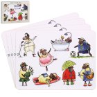 SHEEP PLACEMATS SET 4