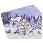 WHITE CHRISTMAS PLACEMATS S4