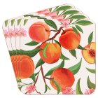 PEACHES COASTERS SET 4