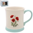 POPPY MUG EMBOSSED