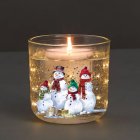 SNOWMEN LED GEL CANDLE