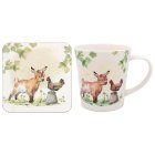 GOAT & HEN MUG & COASTER