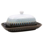 REACTIVE GLAZE BUTTER DISH