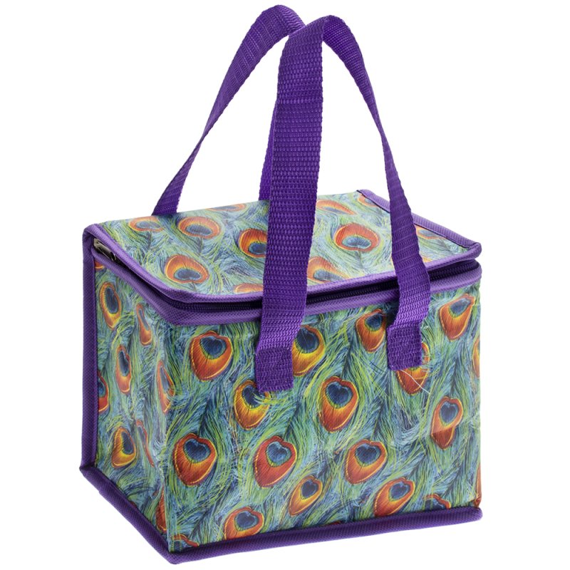 peacocks lunch bag