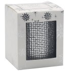 SILVER DIAMANTE CANDLE