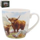 HIGHLAND COW BREAKFAST MUG