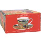 MONET CUP & SAUCER 2 ASST