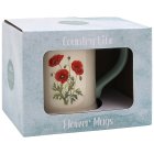 POPPY MUG EMBOSSED