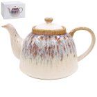 REACTIVE GLAZE TEA POT