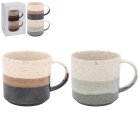 REACTIVE GLAZE STACK MUGS SET2