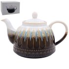 REACTIVE GLAZE TEA POT