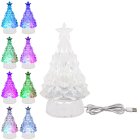 SWIRLING XMAS TREE LAMP