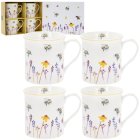 BUSY BEES MUGS SET OF 4