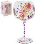 SUMMER DAISIES GIN GLASS