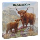 HIGHLAND COW COASTERS SET 4