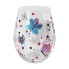 BUTTERFLIES STEMLESS GLASS