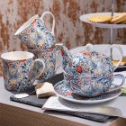 GOLDEN LILY MUGS 4 SET