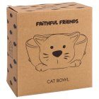 FAITHFUL FRIENDS CAT BOWL