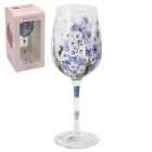 DELPHINIUM WINE GLASS